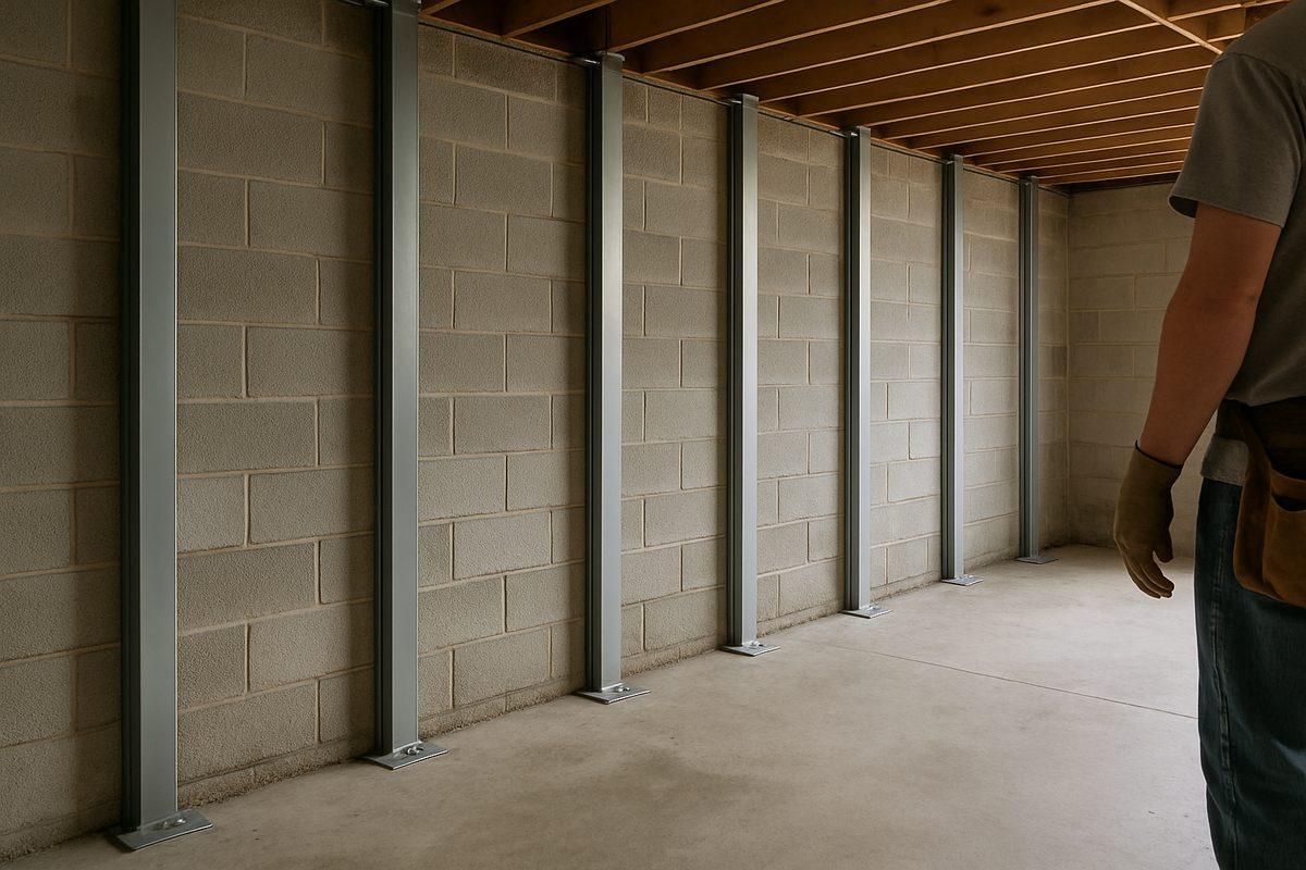 Bowing & Bulging Wall Repair in Winnipeg