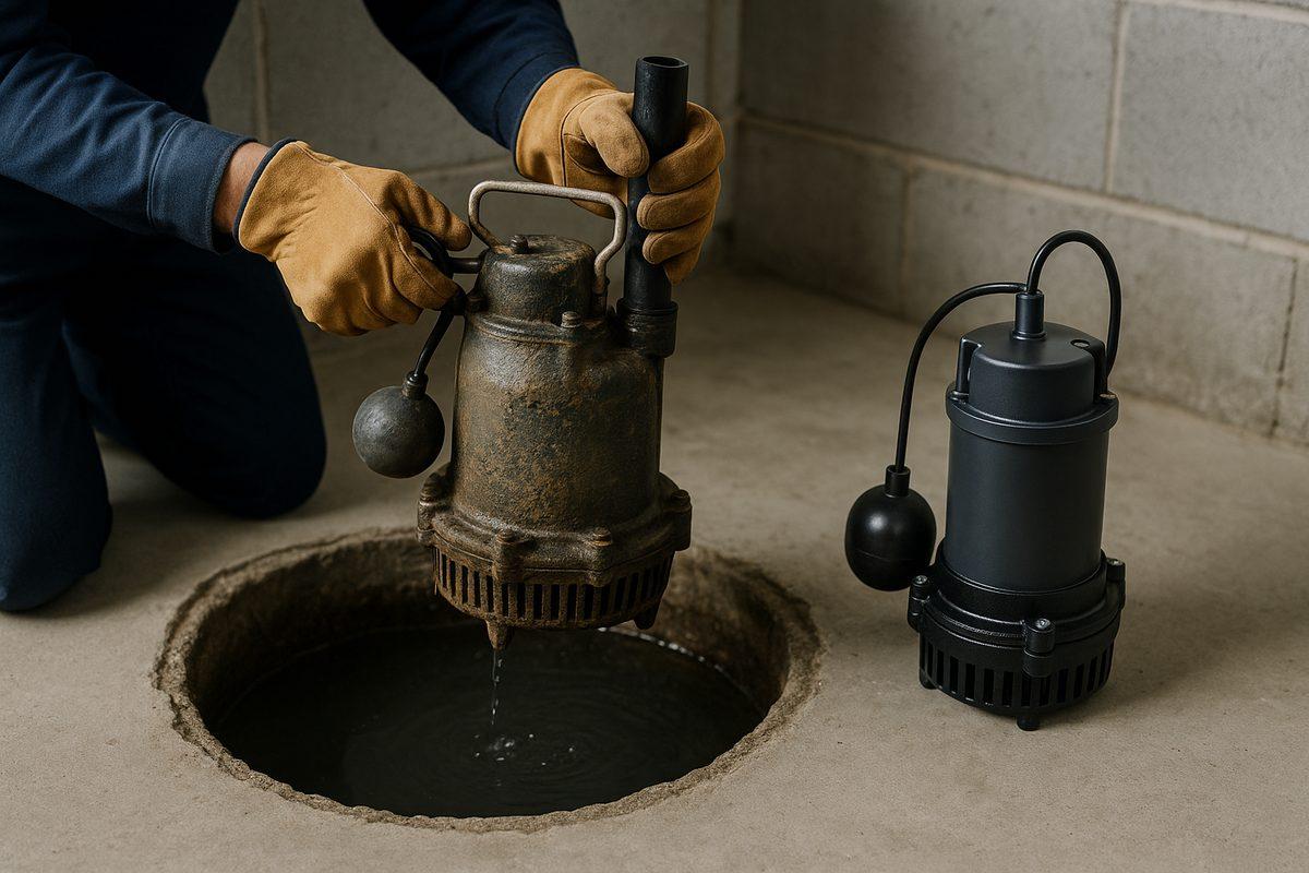 Sump Pump Repair & Replacement in Winnipeg